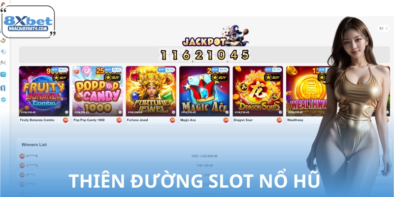 Nơi tập trung các slot game nổ hũ